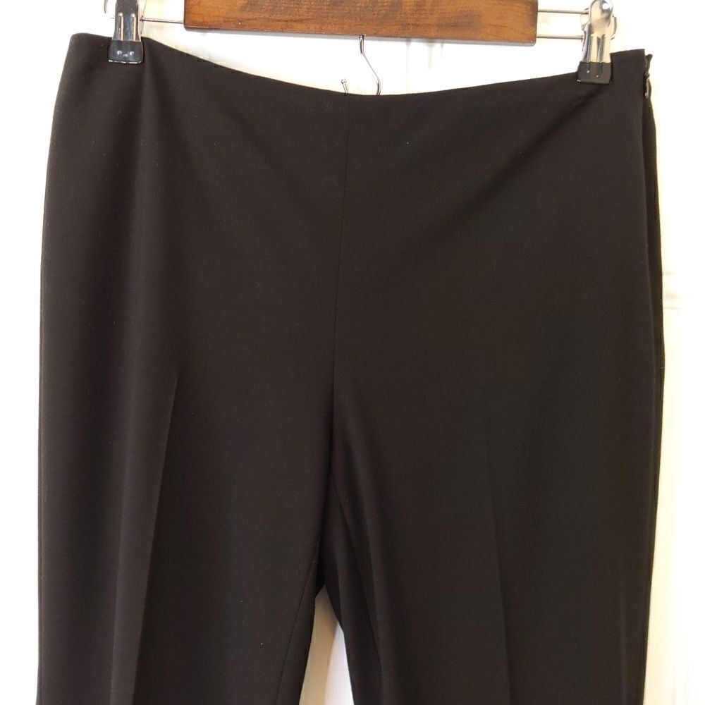 Vince camuto black side zippered dress pants